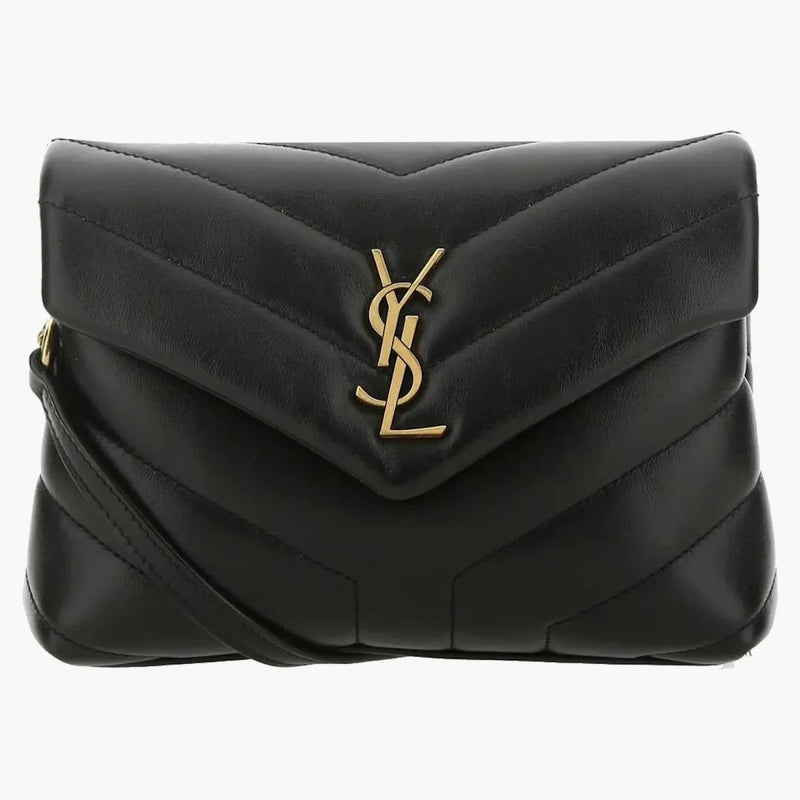Saint Laurent Loulou Toy Ramen Black