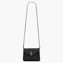 Saint Laurent Loulou Shoulder Bag Toy Black