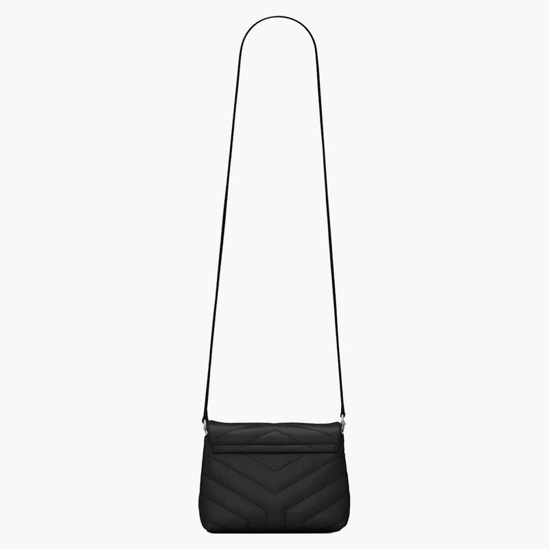 Saint Laurent Loulou axelväska leksak svart