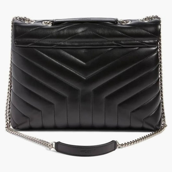 Svatý Laurent Loulou Silver-Tone Medium Black