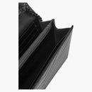 Saint Laurent Monogram Envelope Chain Wallet Black