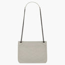 Saint Laurent Niki Baby Crinklede Vintage Blanc Vintage