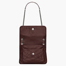 Saint Laurent Niki Baby Crinklede Vintage Rouge Legion