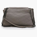 Saint Laurent Nolita Shoulder Bag Small Gray