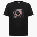 Saint Laurent Palm Tree T-Shirt (646358 Y36AA 1068) Black/Multicolor
