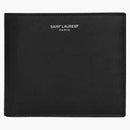 Saint Laurent Paris East/West Smooth Leather Wallet Black
