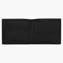 Saint Laurent Paris East/West Wallet with Coin Purse de Poudre embossed black