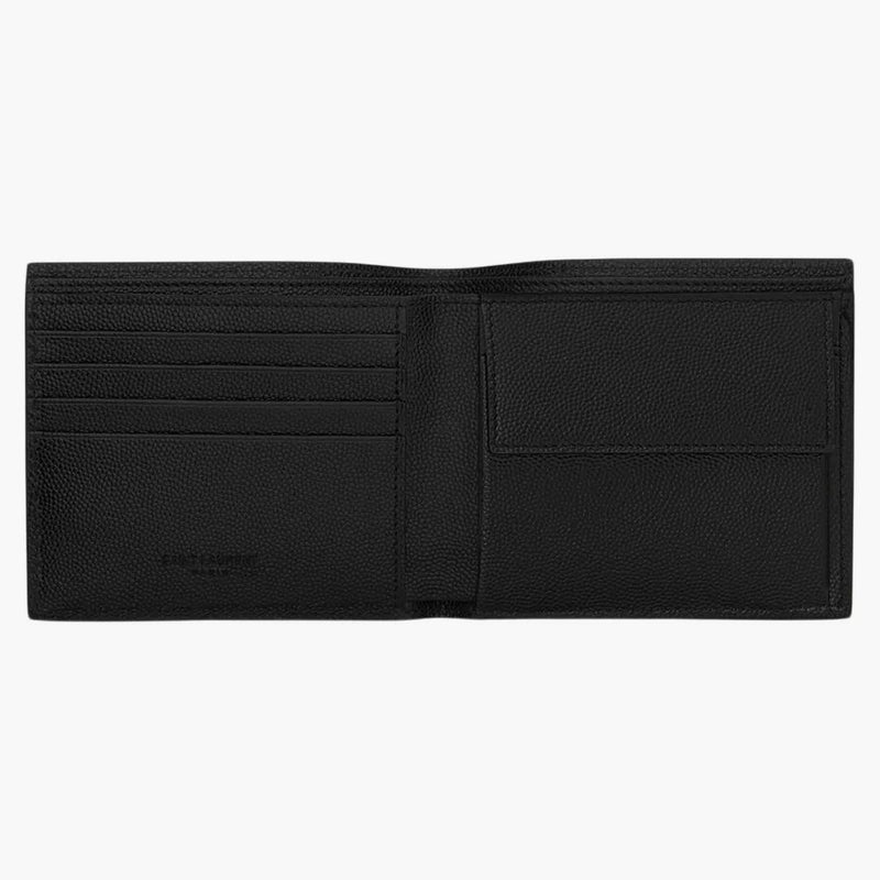 Svatý Laurent Paris East/West peněženka s mincovskou puškou de Poudre Relissed Black