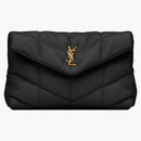 Saint Laurent Pouch in Quilted Lambskin Small Black