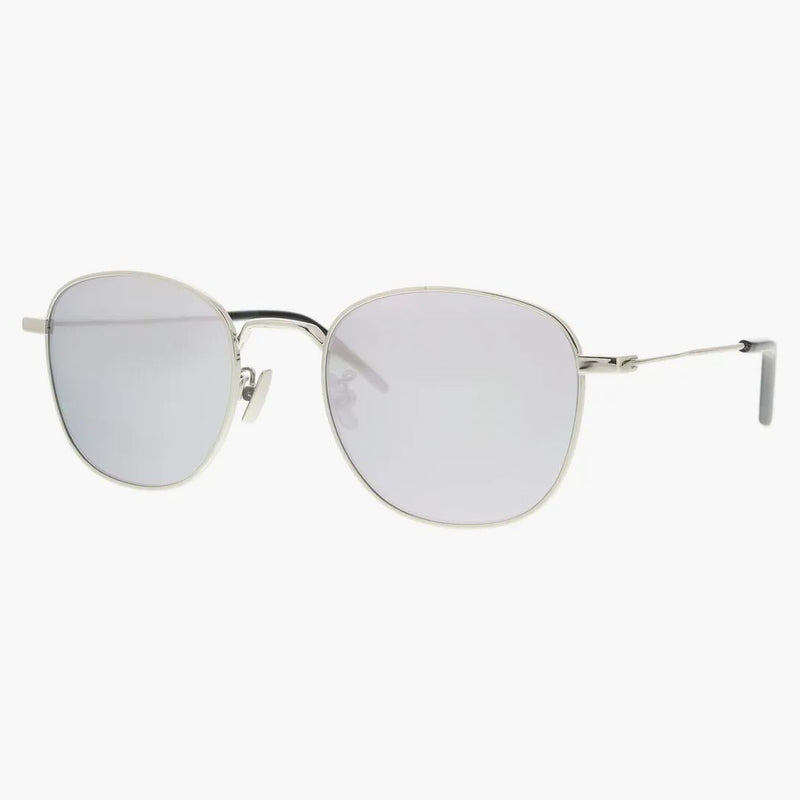 Saint Laurent Rectangle Sunglasses Silver (sl 299-003)