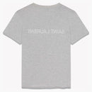 Saint Laurent Reverse T-shirt Gris Chine et Natural