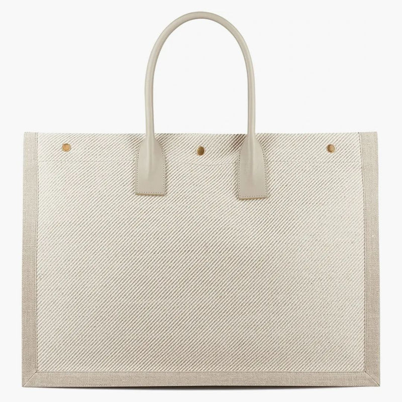 Saint Laurent Rive Gauche Dead Bag Small Neutrals