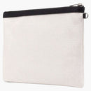 Saint Laurent Rive Gauche con cremallera en blanco/negro