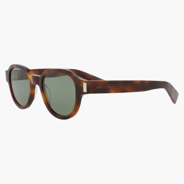 SAINT LAURENT FRAME ROUNT ACETATE OCCHI SULLA SUA HAVANA/HAVANA/GREEN (SL546-30013743-002)