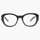 Saint Laurent Round Sunglasses Black/Black/Yellow (SL604-30014381-001)