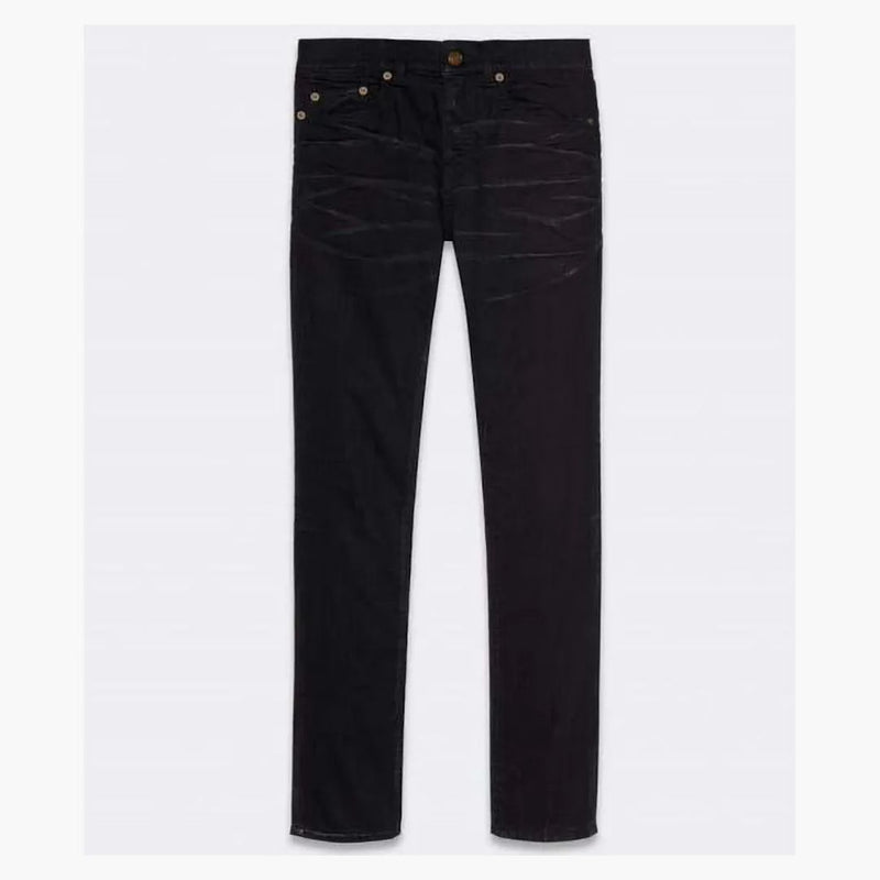 Svatý Laurent Skinny Low Džíny v pase černé