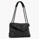 Saint Laurent Small Buffer Bolso de hombro Negro