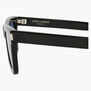 Saint Laurent Square Frame Acetate Sunglasses Black/Black/Blue (SL461Bety-30011401-009)
