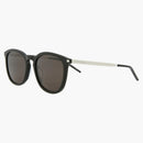 SAINT LAURENT STRADA STRADA ACTATO ACETATE OCCHI DI NERO/SILVER/NERO (SL360-30008550-001)