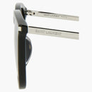 SAINT LAURENT STRADA STRADA ACTATO ACETATE OCCHI DI NERO/SILVER/NERO (SL360-30008550-001)