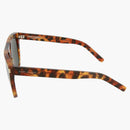 SAINT LAURENT Squadra Acetato occhiali da sole avana/grigio (SL1-30000164-015)