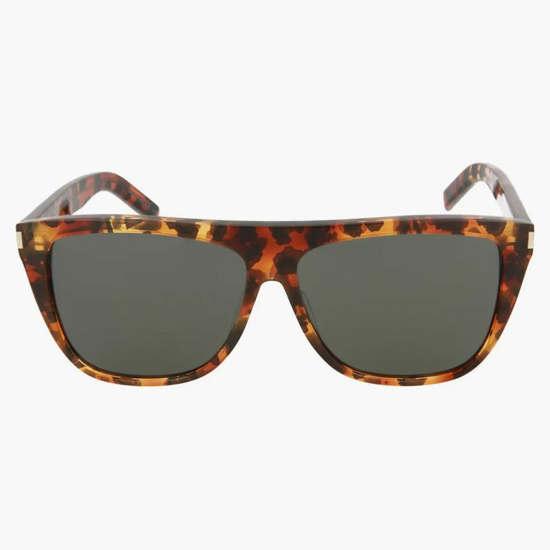 Saint Laurent Square-frame Acetate Sunglasses Havana/grey (sl1-30000164-015)