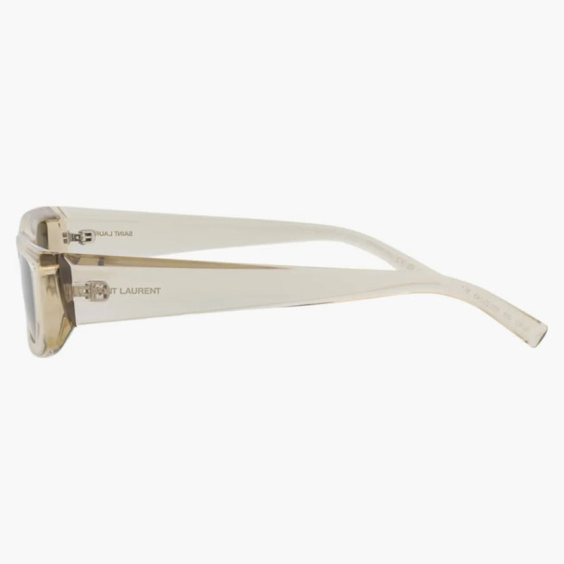 Saint Laurent Square-frame Injection Sunglasses Beige/beige/grey (sl553-30013744-005)