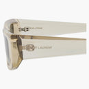 Saint Laurent Square frame injection sunglasses beige/beige/gray (SL553-30013744-005)