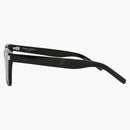 Saint Laurent Square Frame Recycled Acetate Sunglasses Black/Black/Black (SL598-30014320-001)