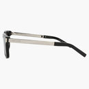 Saint Laurent Square frame Recycled Acetate Sunglasses Black/Silver/Black (SL581-3001411-001)
