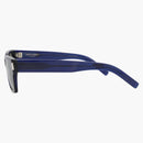 Saint Laurent Square Frame Recycled Acetate Sunglasses Blue/Blue/Silver (SL402-30009329-015)