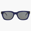 SAINT LAURENT STRADA SQUAGGI ACCIAGGI ACETATO BLU/SILVER (SL582-3001414-003)