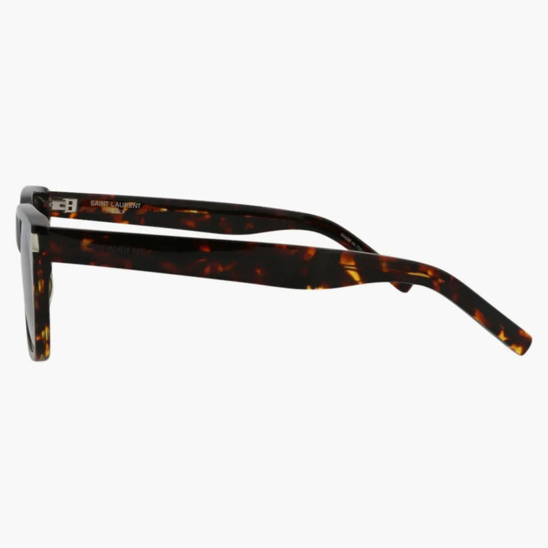 Saint Laurent Square-frame Recycled Acetate Sunglasses Havana/havana/grey (sl598-30014320-004)