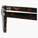 Saint Laurent Square Frame Recycled Acetate Sunglasses Havana/Havana/Gray (SL598-30014320-004)