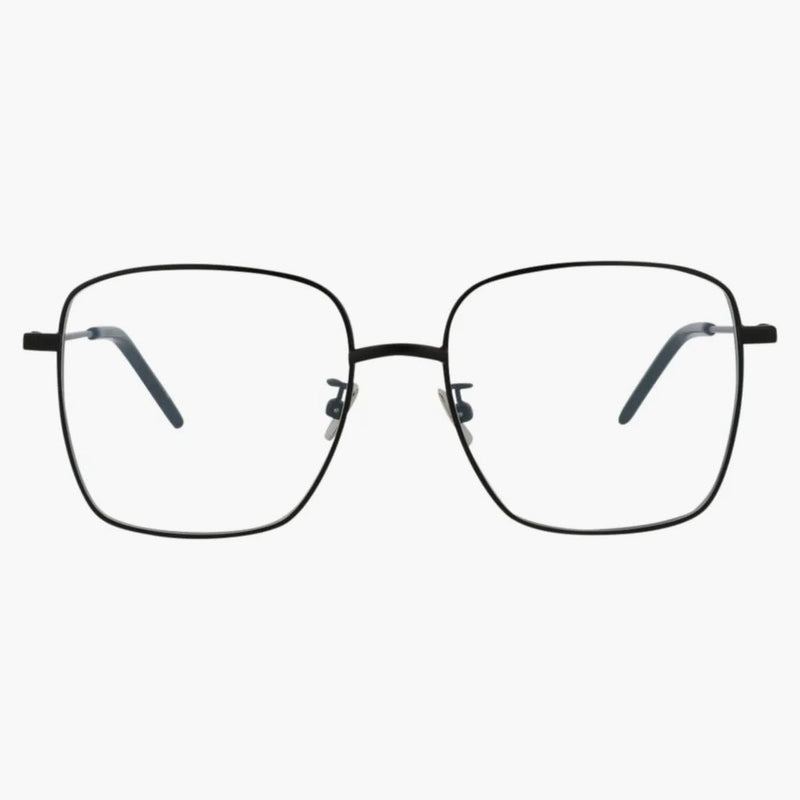 Saint Laurent Square Rectangle Sunglasses Black/Black/Transparent (SL314SUN-30013170-001)