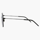 Saint Laurent Square Rectangle Sunglasses Black/Black/Transparent (SL314SUN-30013170-001)