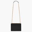 Saint Laurent Sunset Chain Bag Medium Noir