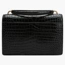 Saint Laurent Sunset Chain Wallet Black