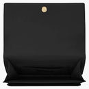 Saint Laurent Sunset Top Handle in Smooth Leather Black