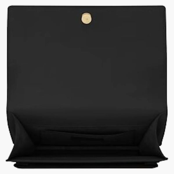 Svatý Laurent Sunset Top Handle in Smooth Leather Black