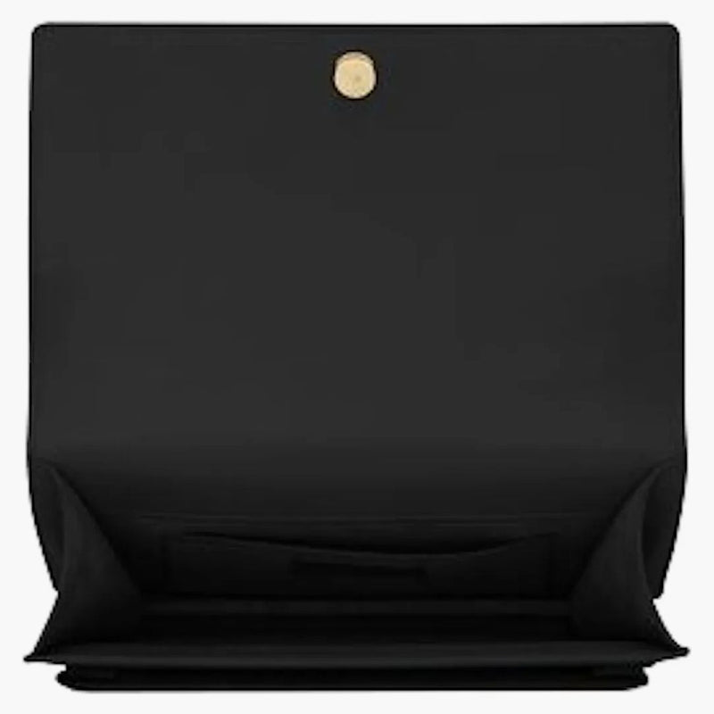 Svatý Laurent Sunset Top Handle in Smooth Leather Black