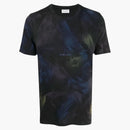 Saint Laurent Tie Dye Rive Gauche Divere Camiseta Negra