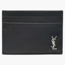 Saint Laurent Tin Mon Card Case Black