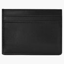 Saint Laurent Tiny Cassandre (5 Card Slot) Card Case Gold Logo Black