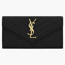 Saint Laurent Wallet Monogram Black