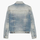Saint Laurent Women's Boyfriend Denim Jacket Hilton Sky Blue