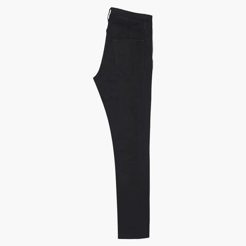 Saint Laurent Women's Cropped Skinny Fit Denim Jeans använde svart