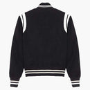 Saint Laurent Wool Teddy Black/White