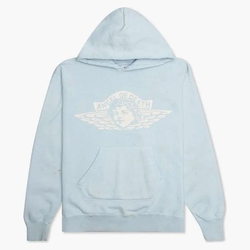 Saint Michael Angel Hoodie Azul