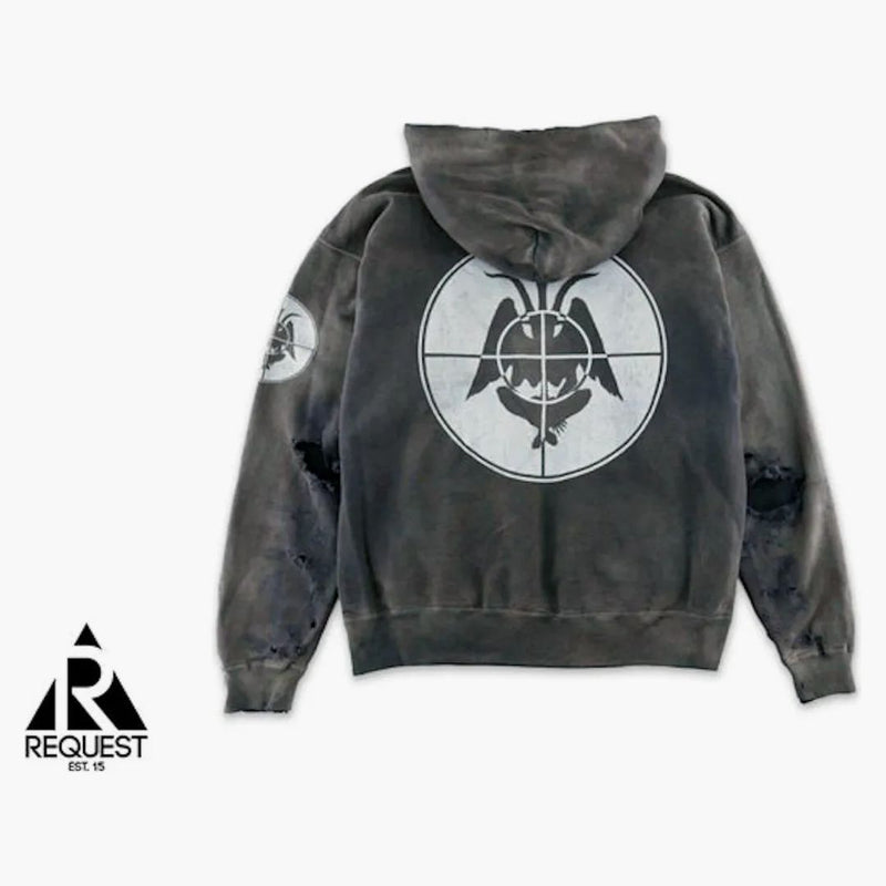 Saint Michael Focus Hoodie Black